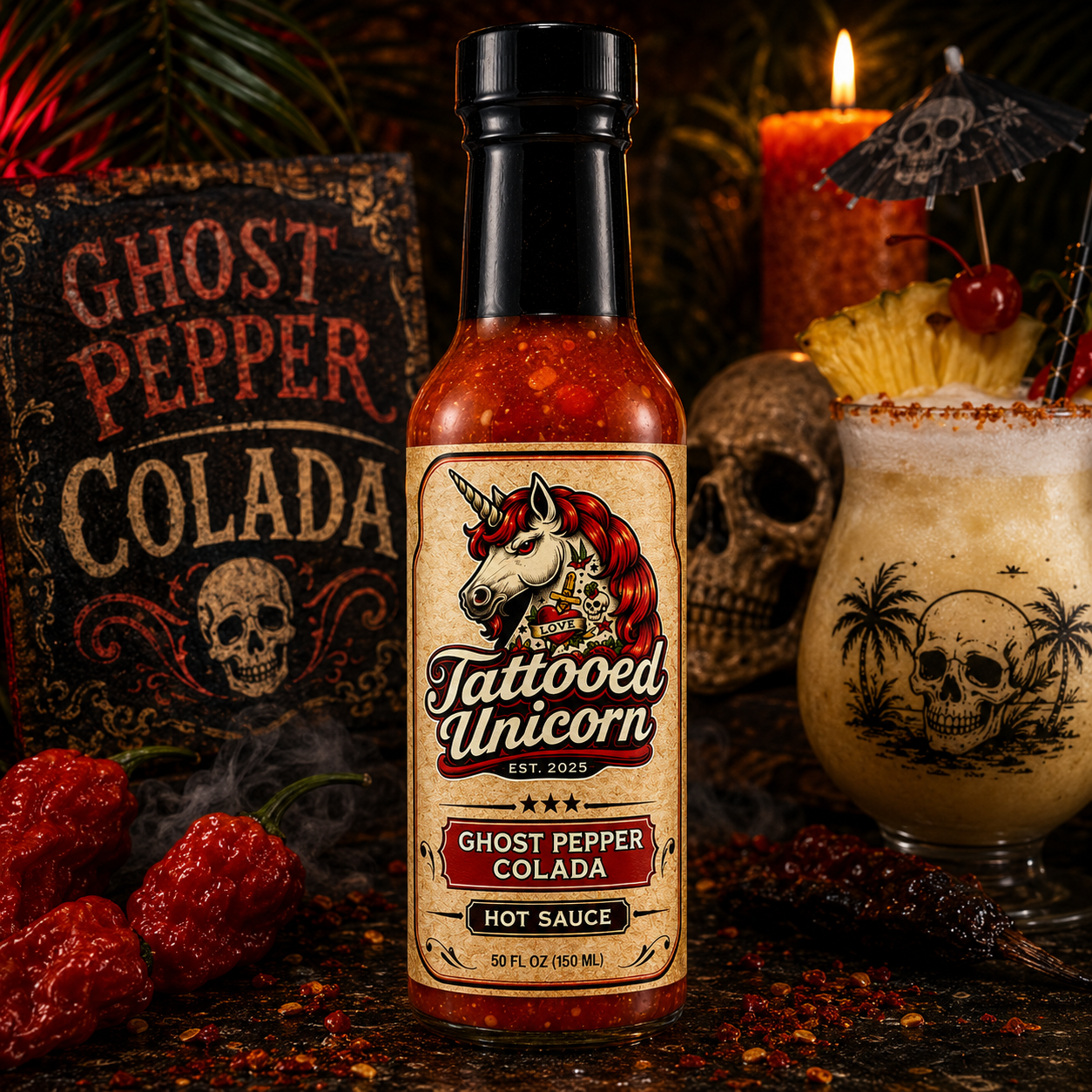 Ghost Pepper Colada